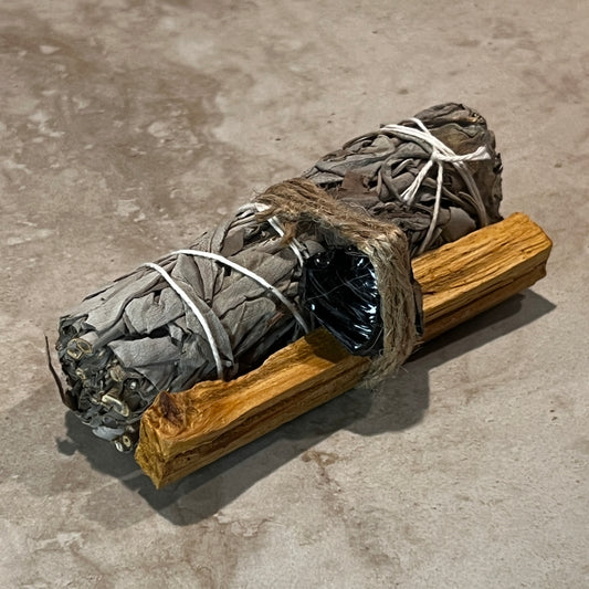 Sage + Palo Santo + Black Tourmaline